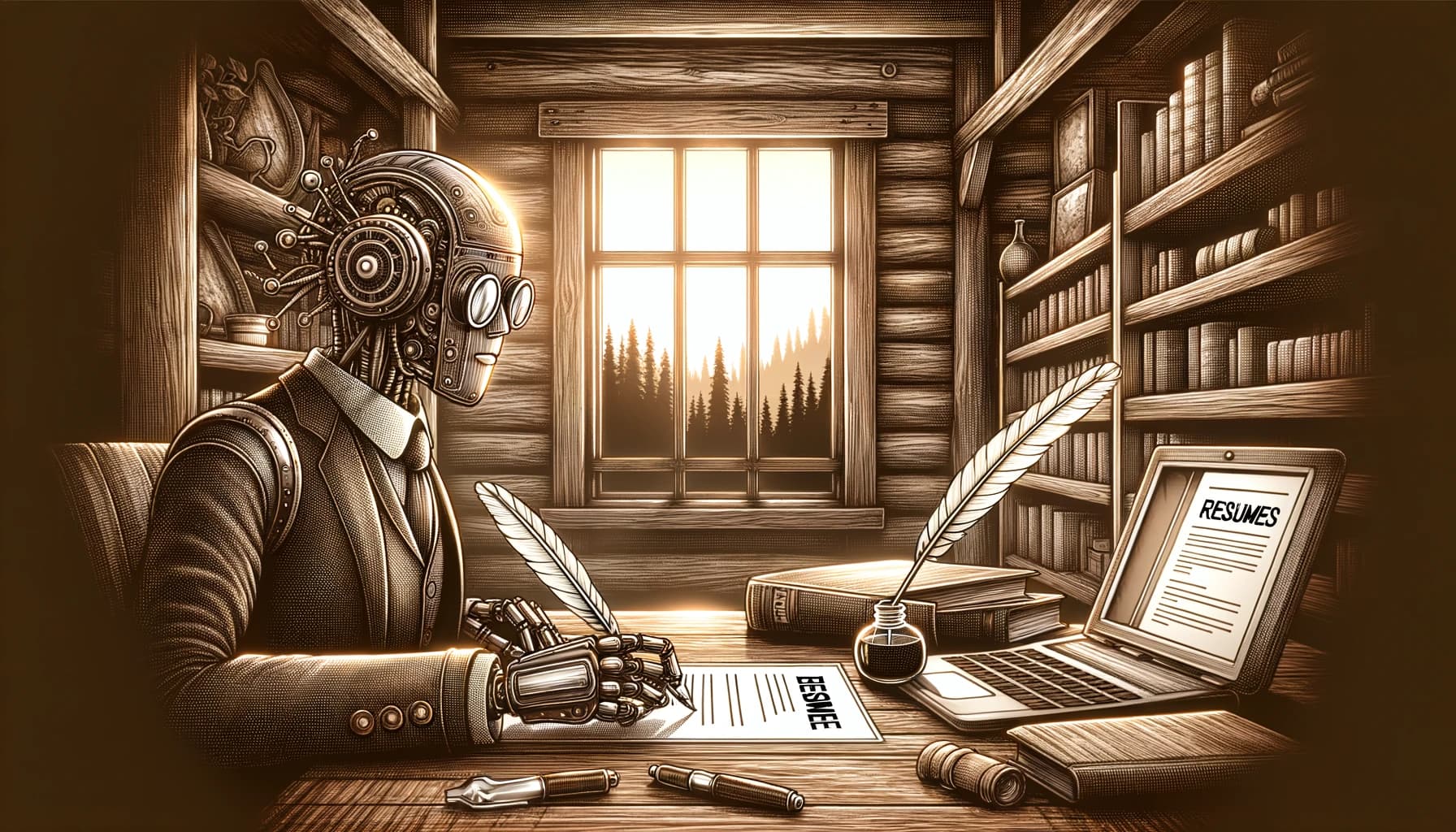 AI-Assisted Resume Writing Platform interface