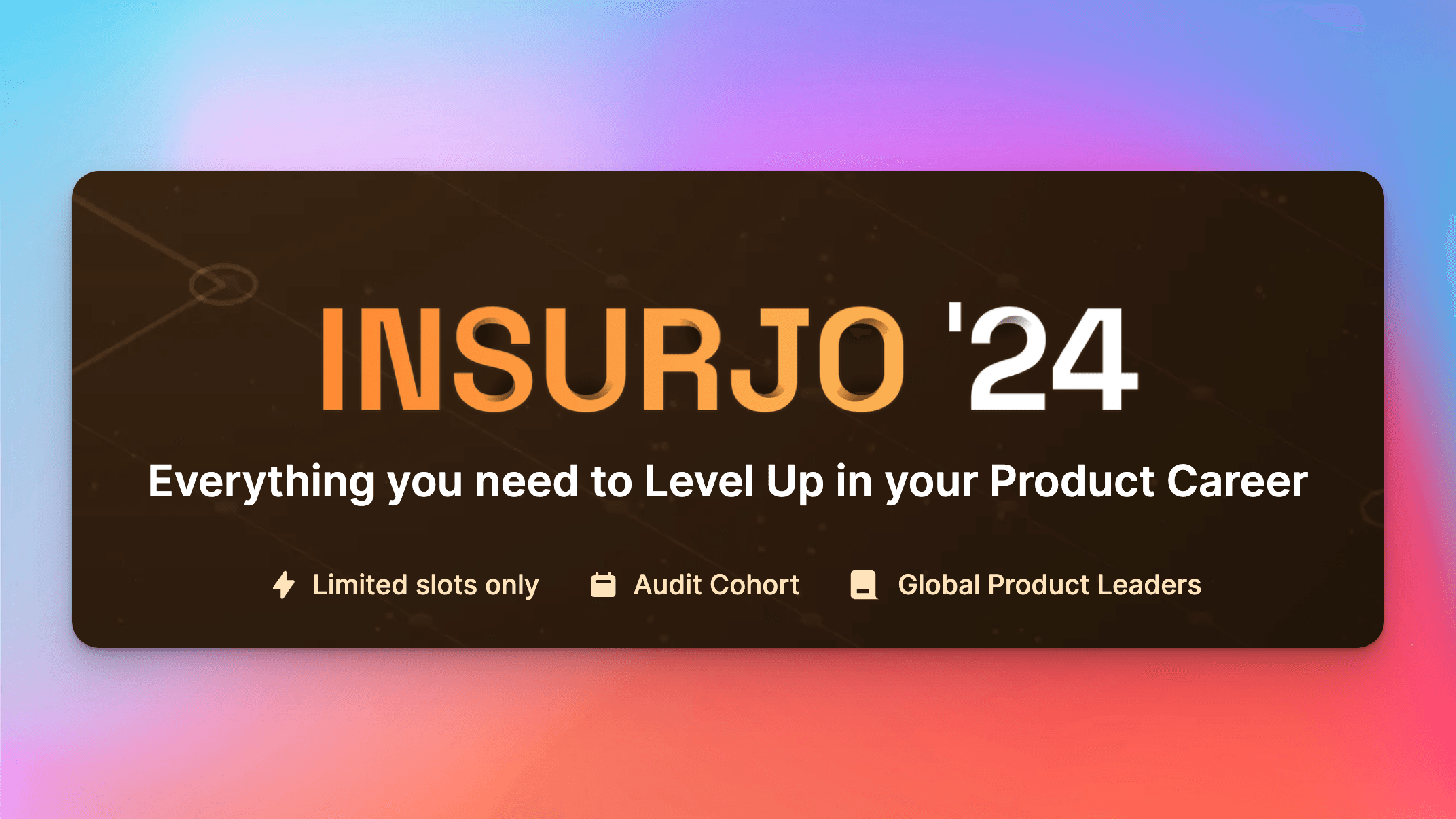 Insurjo 2022 presentation slides